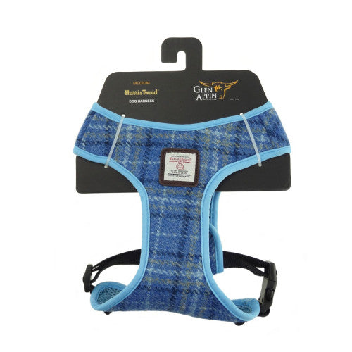 Harris Tweed Dog Harness