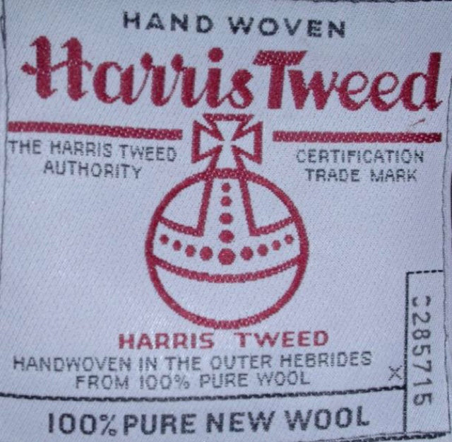 Harris Tweed and Cotton Cap - Brown Green Plaid