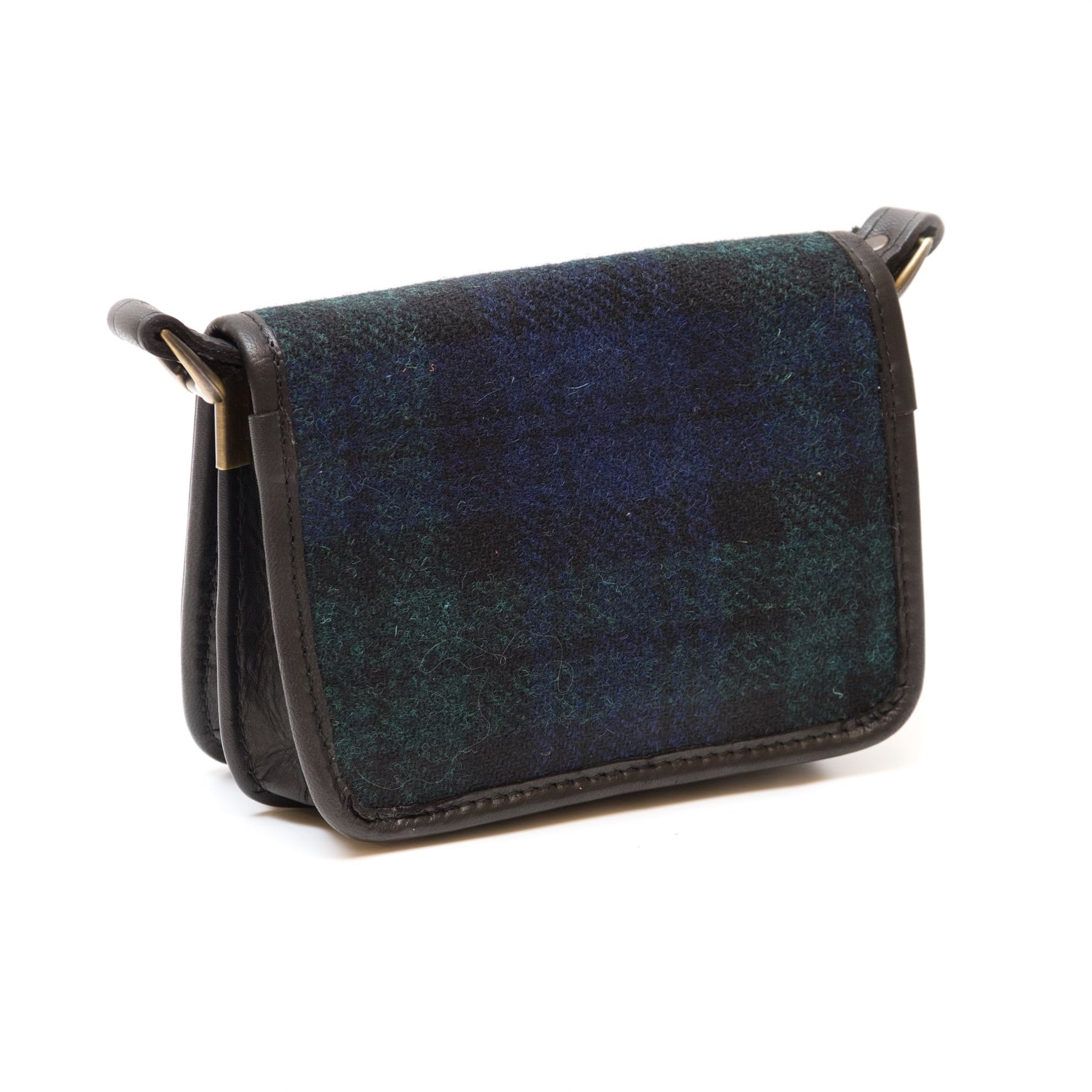 Harris Tweed and Leather Purse 100% Handmade in Scotland