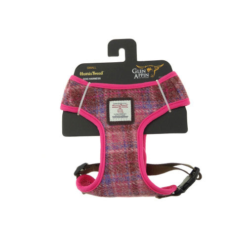 Harris Tweed Dog Harness