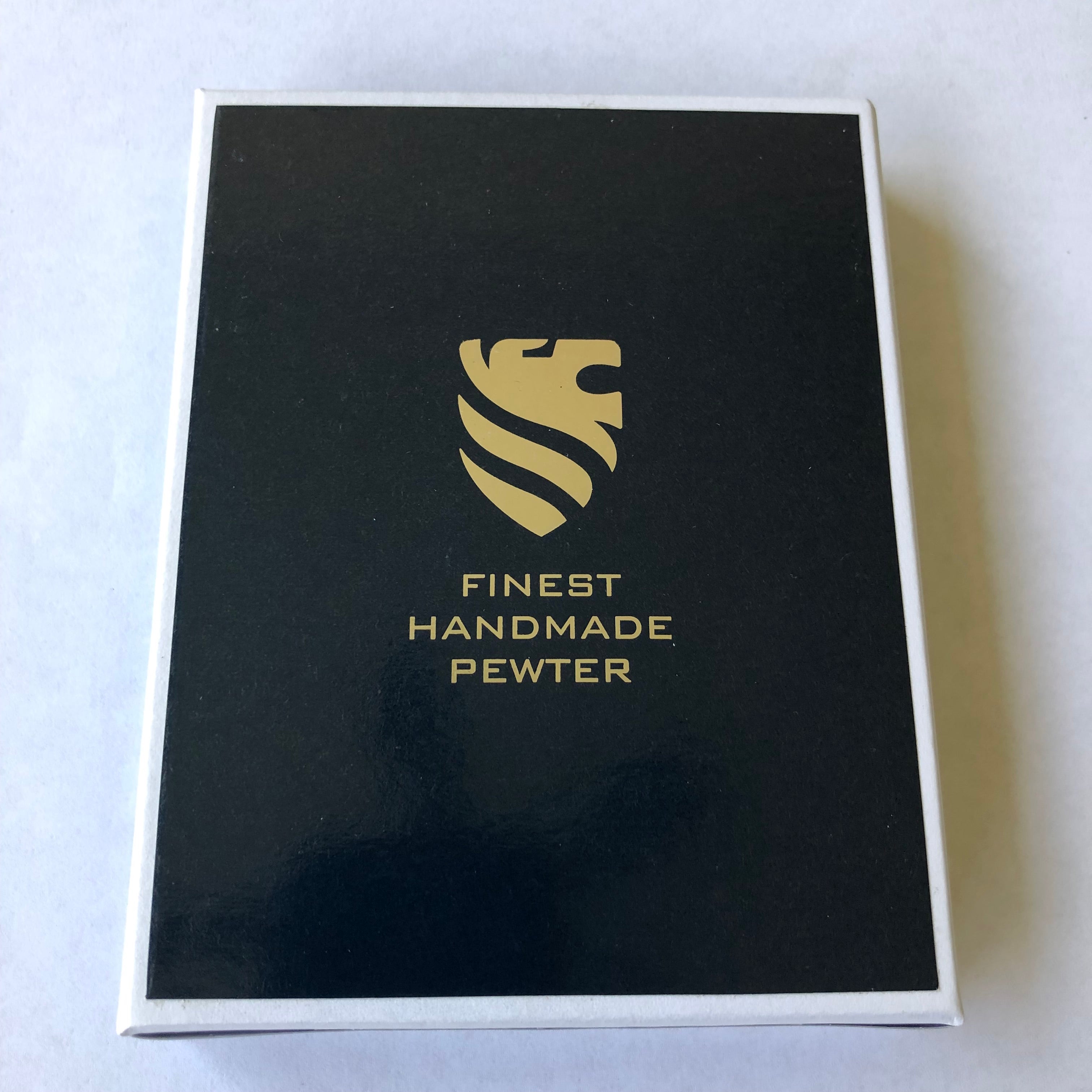Handmade Pewter Tasting Glass - Lion Rampant