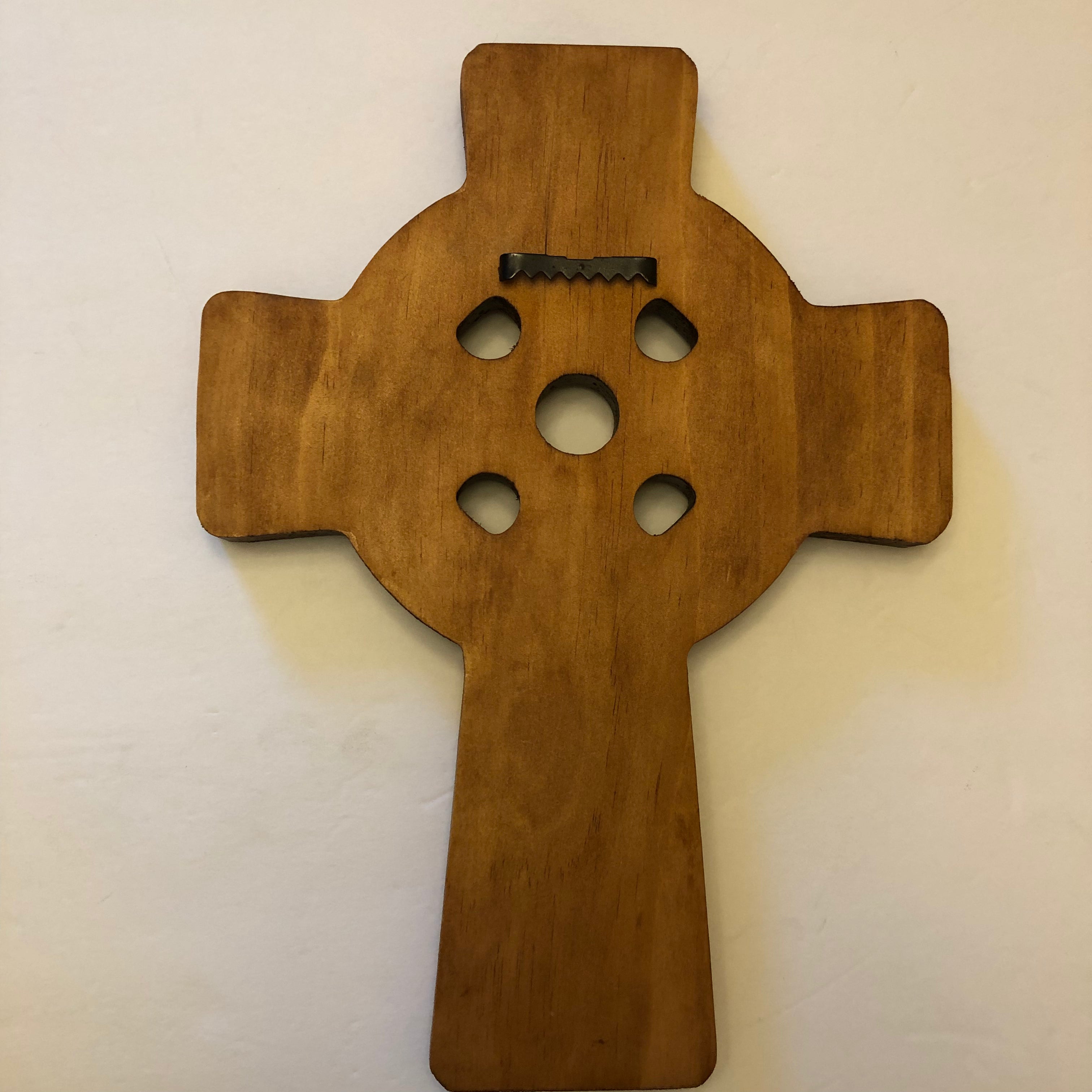 Celtic Cross Wooden Wall Plaque